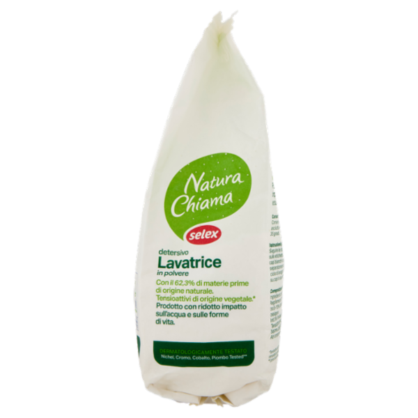 Selex Natura Chiama Detersivo per Lavatrice in Polvere Ecologico 25 misurini 1,875 kg