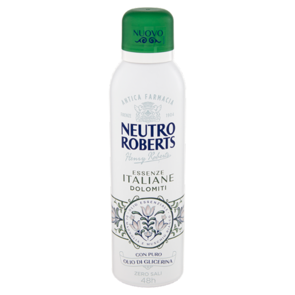 Neutro Roberts Essenze Italiane Dolomiti Olio Essenziale di Magnolia e Muschio Bianco 200 ml