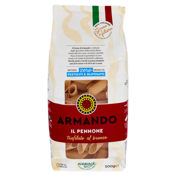 Armando Metodo zero Residui di Pesticidi e Glifosato il Pennone 500 g