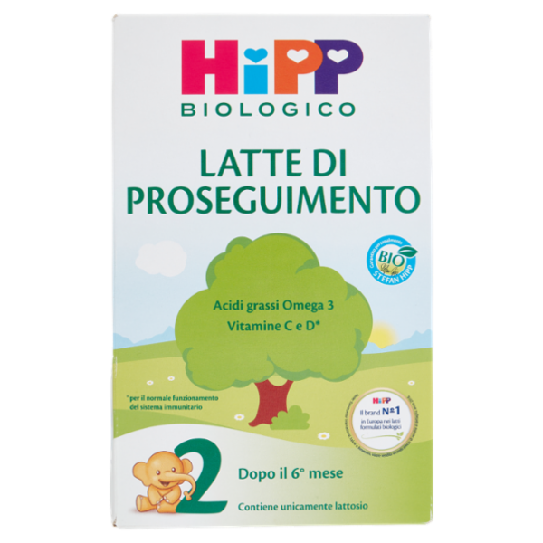HiPP Biologico Latte di Proseguimento 2 2 x 300 g