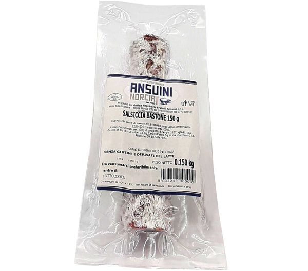 SALSICCA A BASTONE ANSUINI GR.150