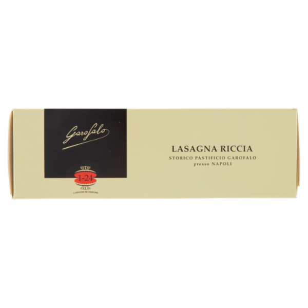 Garofalo Lasagna Riccia 1-24 Pasta di Semola di Grano Duro 500 g