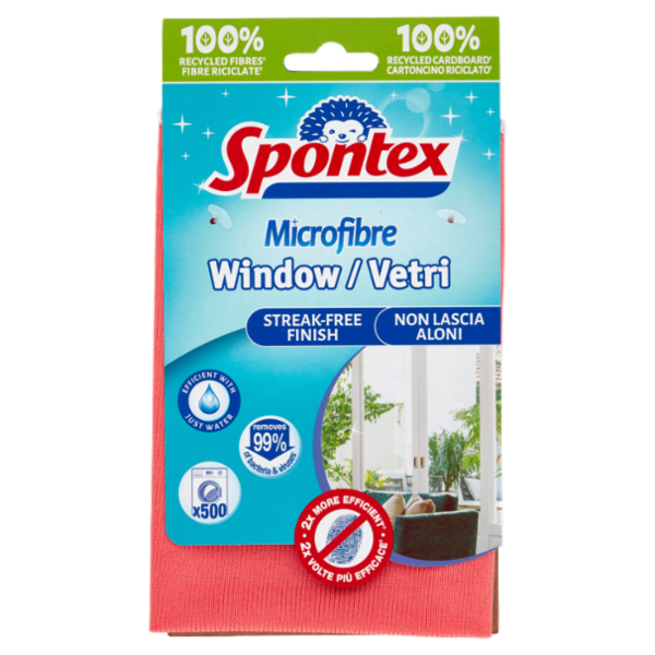 Spontex Microfibre Vetri fibre riciclate