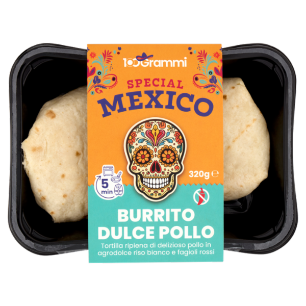 100Grammi Special Mexico Burrito Dulce Pollo 320 g