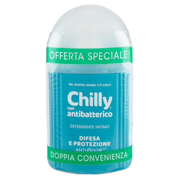 Chilly con antibatterico Detergente Intimo 2 x 200 ml