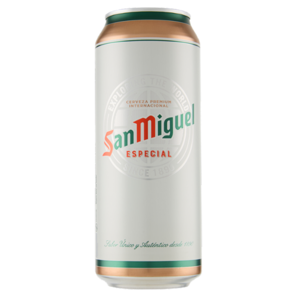 SAN MIGUEL Especial Birra lager spagnola lattina 50 cl