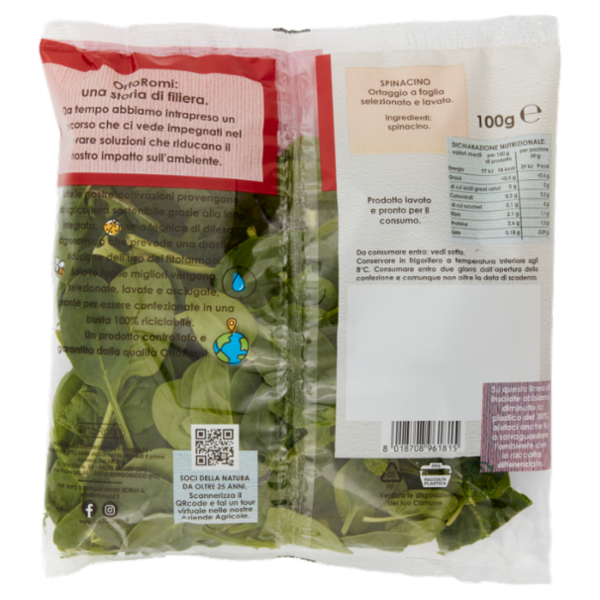 OrtoRomi Spinacino 100 g