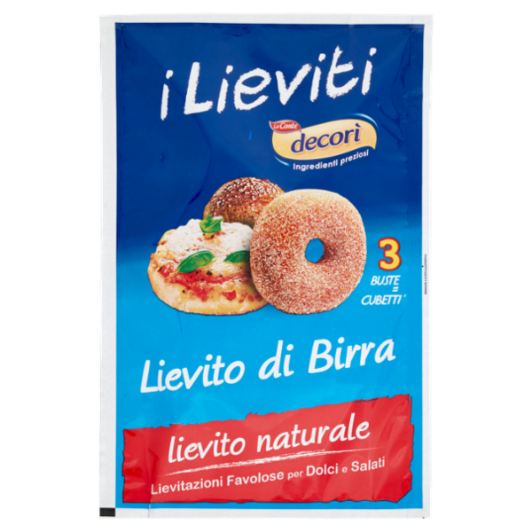 decorì i Lieviti Lievito di Birra 3 x 8 g