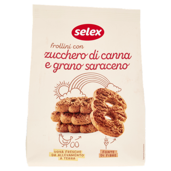Selex Frollini con Zucchero di Canna e Grano Saraceno 700 g