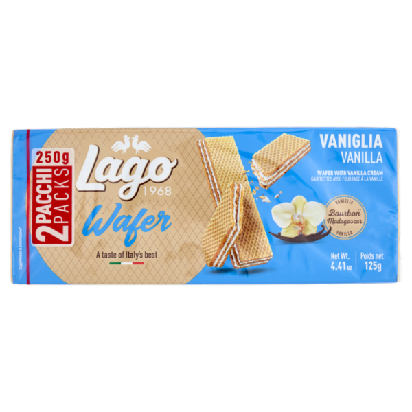 Lago Wafer Vaniglia 2 x 125 g