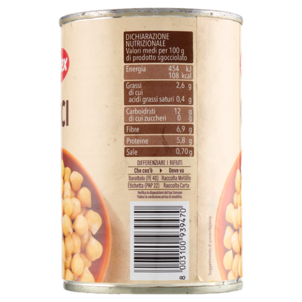 Selex Ceci Lessati 400 g