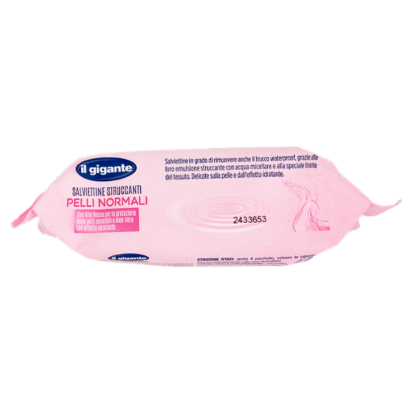 IL GIGANTE Salviettine Struccanti Pelli Normali 25 pz