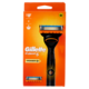 Gillette Rasoio da Uomo Fusion5 Power Manico + Lamette di Ricambio, 2 Ricariche