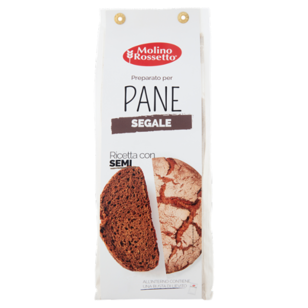 Molino Rossetto Preparato per Pane Segale 500 g