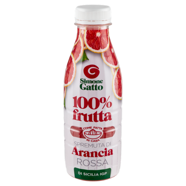 Simone Gatto Spremuta di Arancia Rossa di Sicilia IGP 480 ml
