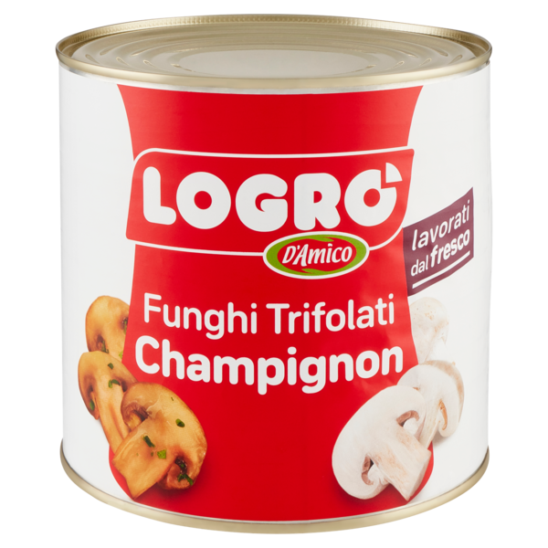 Logrò Funghi Trifolati Champignon 2400 g