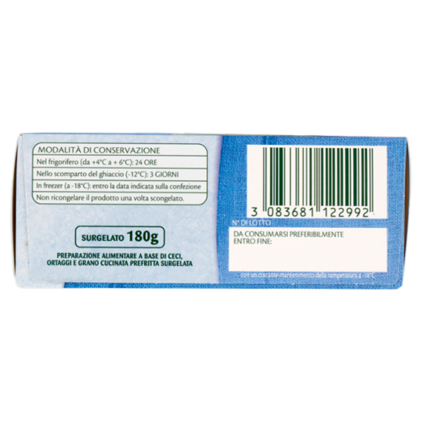 Bonduelle Coccole 12 Falafel di Ceci Surgelato 180 g