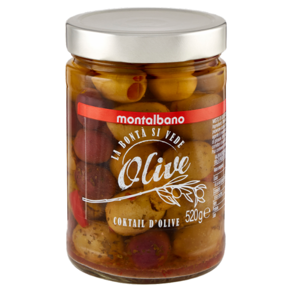 montalbano Coktail d'Olive 520 g