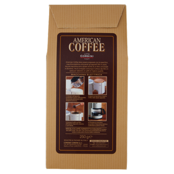 River Steamer American Coffee Caffè Filtro 250 g