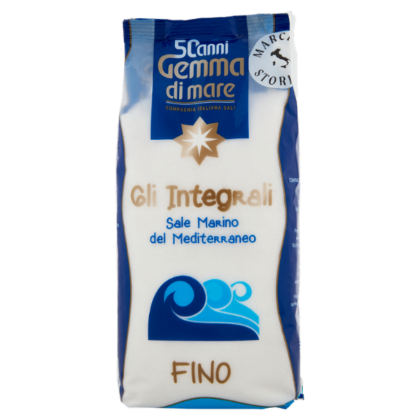 Gemma di mare Gli Integrali Sale Marino del Mediterraneo Fino 1000 g