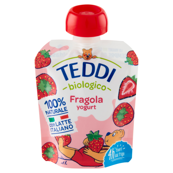 Teddi biologico Fragola yogurt 85 g