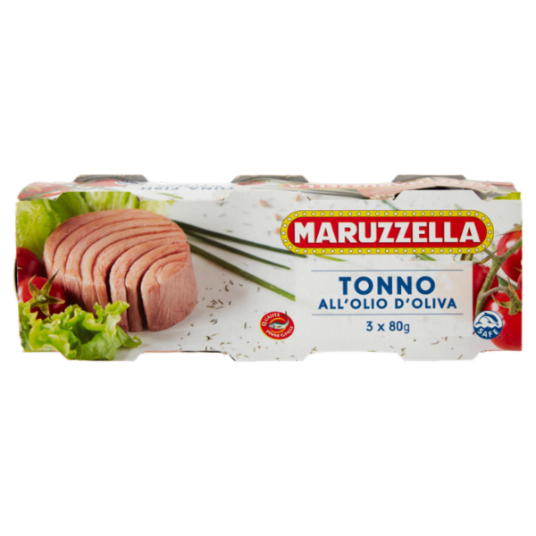 Maruzzella Tonno all'Olio d'Oliva 3 x 80 g