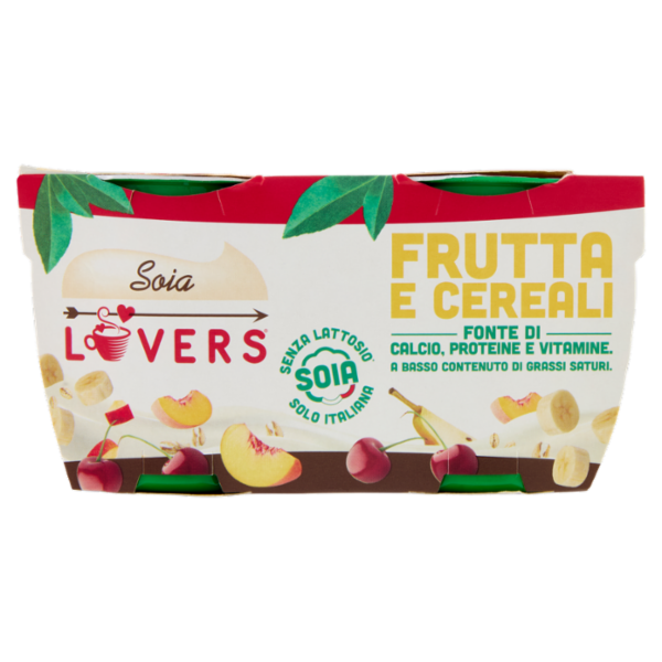 Soia Lovers Frutta e Cereali 2 x 125 g