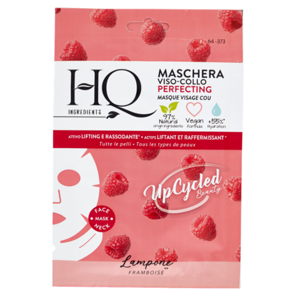 HQ Ingredients Maschera Viso-Collo Perfecting Lampone