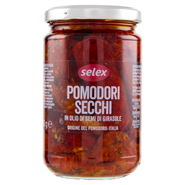 Selex Pomodori Secchi in Olio di Girasole 280 g