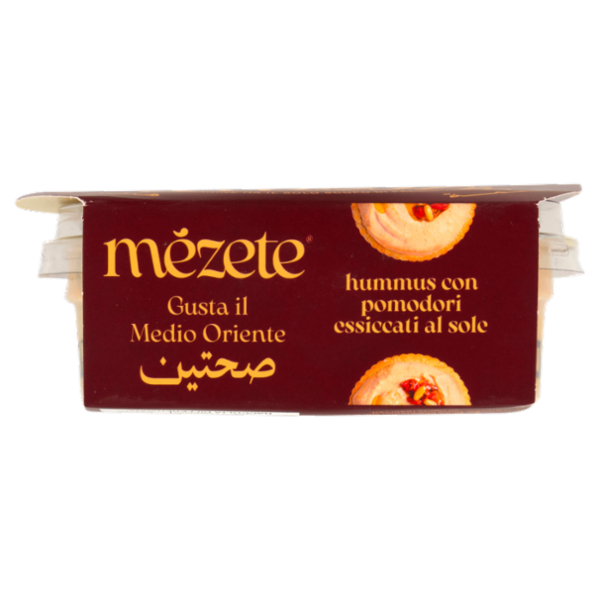 mézete hummus con pomodori essiccati al sole 215 g