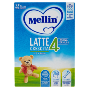 MELLIN 4 - Latte Di Crescita In Polvere Per Bambini Da 2 a 3 Anni 800g