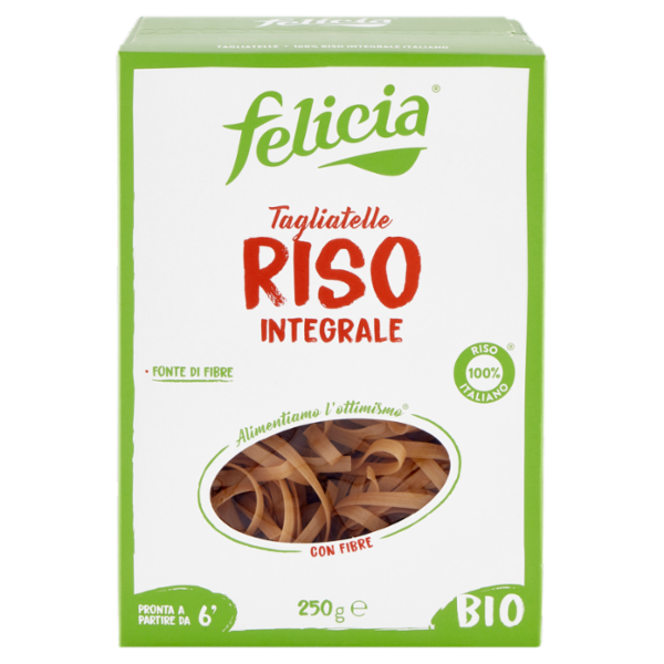 felicia Tagliatelle Riso Integrale Bio 250 g