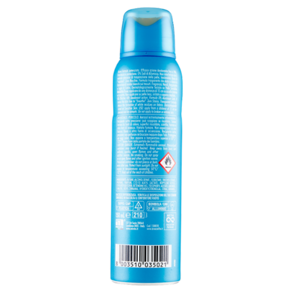 Breeze Blue Deodorante Spray 150 mL
