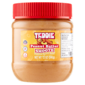 Teddie Peanut Butter Smooth 340 g