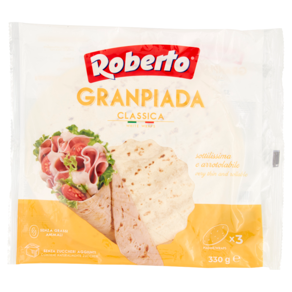 Roberto Granpiada Classica 3 Piadine 330 g