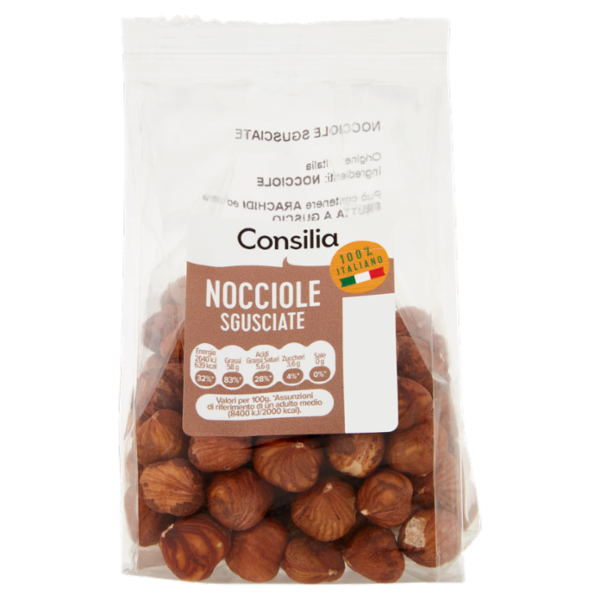 Consilia Frutta Secca Nocciole Sgusciate 100 g