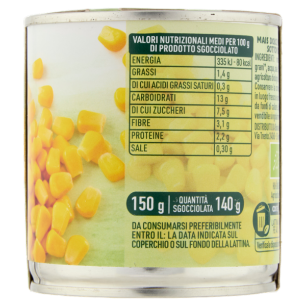 Bonduelle Bio Mais 2 x 150 g