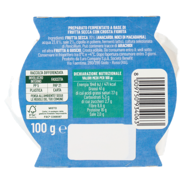 Fermello Crosta fiorita di frutta secca 100 g