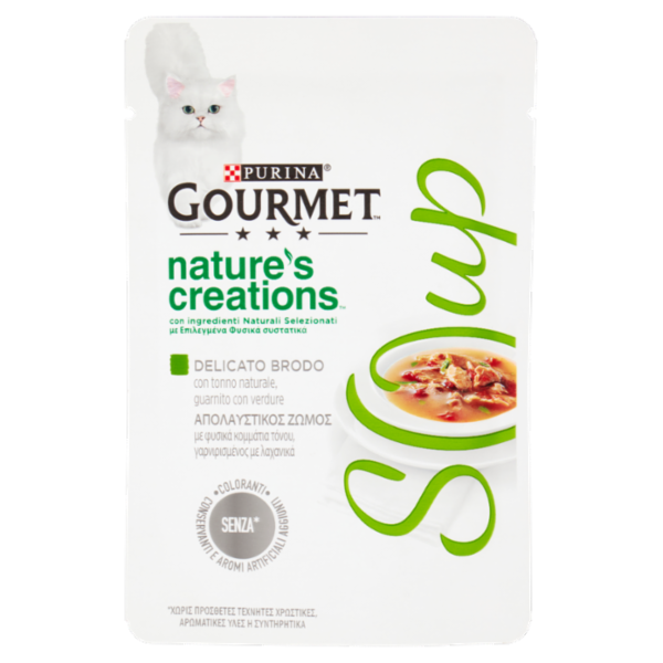 PURINA GOURMET Nature's Creations Soup Tonno & Verdure 40g