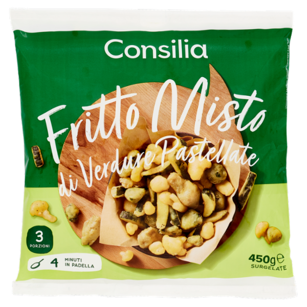 Consilia Verdure Miste Pastellate Surgelate 450 g
