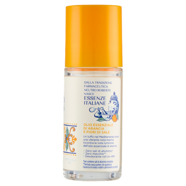 Neutro Roberts Essenze Italiane Siracusa Olio Essenziale di Arancia e Fiori di Sale 50 ml
