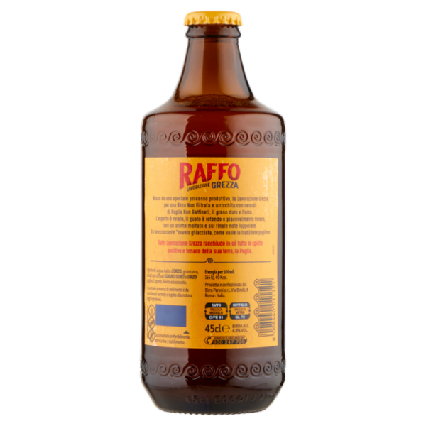 Raffo Lavorazione Grezza Birra 45 cl