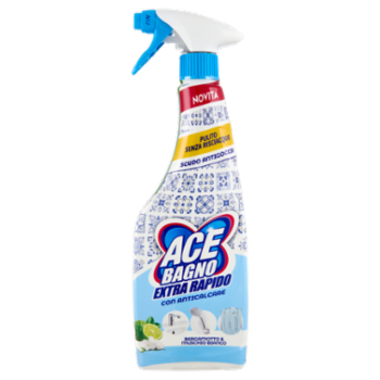 Ace Bagno Extra Rapido Con Anticalcare Bergamotto & Muschio Bianco 600 Ml