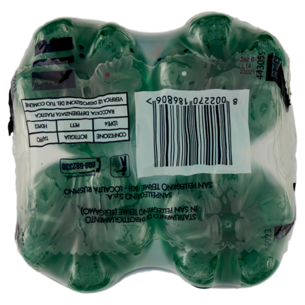 S.PELLEGRINO, Acqua Minerale Frizzante, Pet - 4x500ml