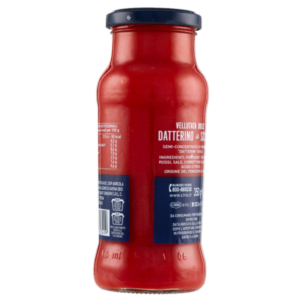 Cirio Le Selezioni Vellutata Dolce Datterino di Sicilia 350 g