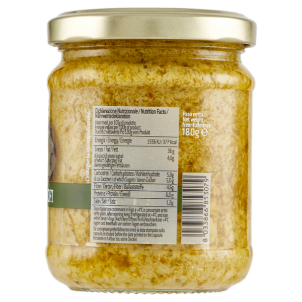Mastrototaro food Patè di Carciofi 180 g