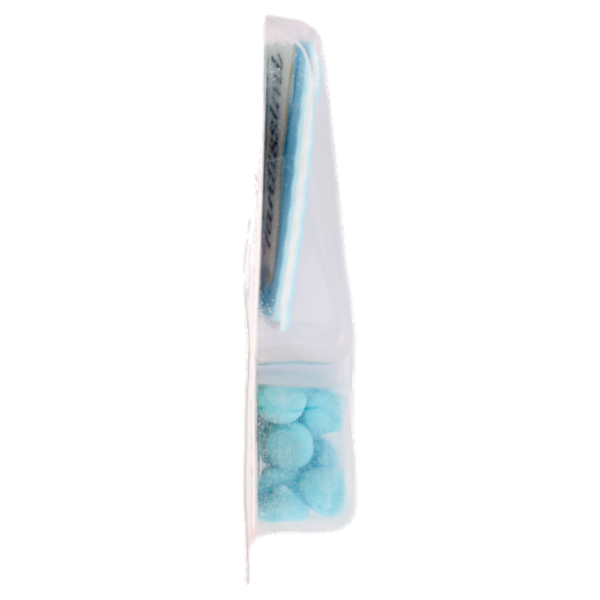 Rebecchi Spumette Azzurre + n.2 Targhette Tantissimi Auguri 15 g