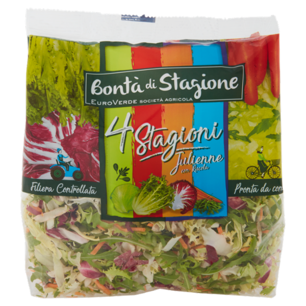 Bontà di Stagione 4 Stagioni Julienne con Rucola 220 g