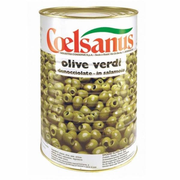 Coelsanus Olive Verdi Denocciolate in Salamoia 2000 g