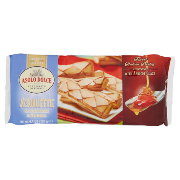 Asolo Dolce Asolette con Decorazione all'Albicocca 125 g